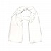 Rich Printed Stole-White Rich Printed Stole-White